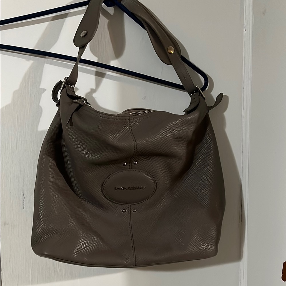 Banana Republic Gray Leather Women's Bag